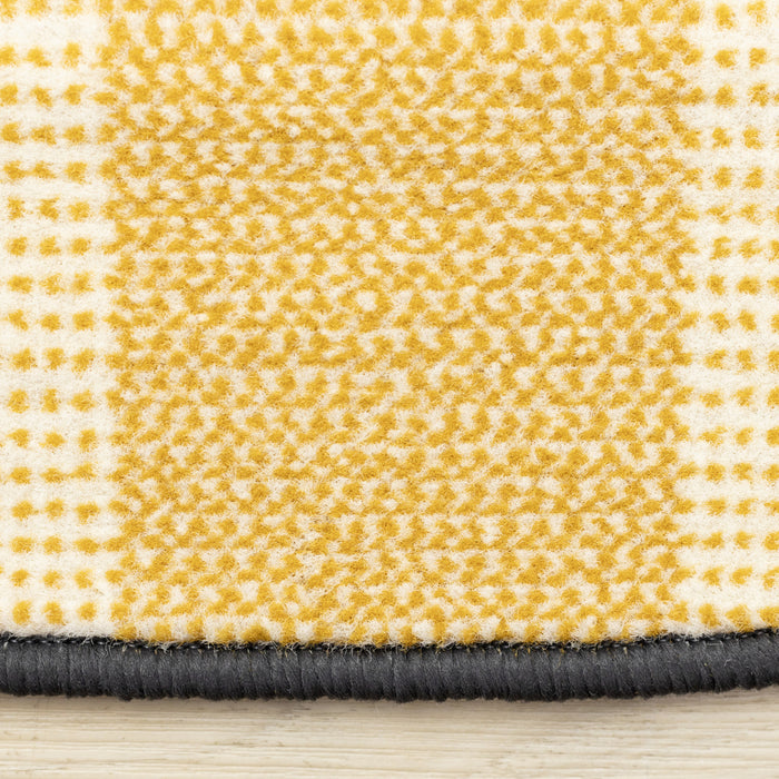 Forte Kids Spaceship Round Area Rug - 5'3\" x 5'3\"