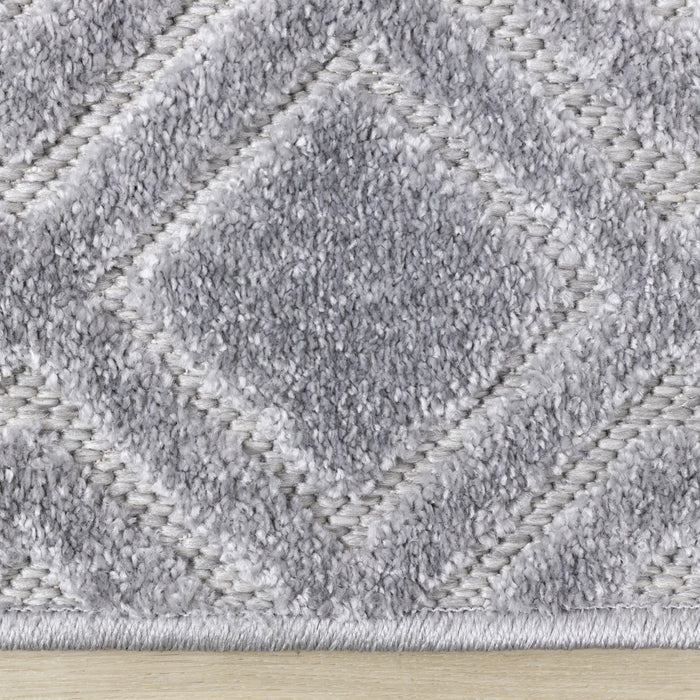 Oslo Modern Textured Area Rug - 5'3\" x 7'7\"