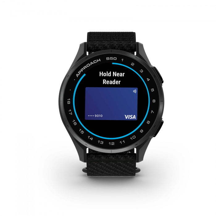 Garmin Approach S50 Amoled Golf Smartwatch - Gps, 43,000 Preloaded Courses 