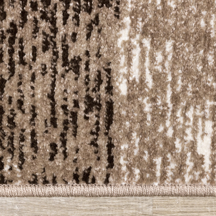 May Distressed Geometric Area Rug - 5'3\" x 7'7\"