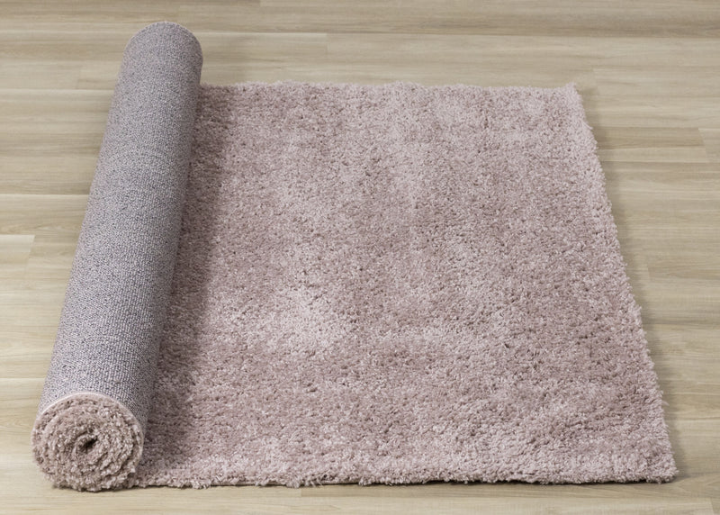 Taylor Pink Comfort Shag Rug, 5'3\" x 7'7\" Indoor Area Rug