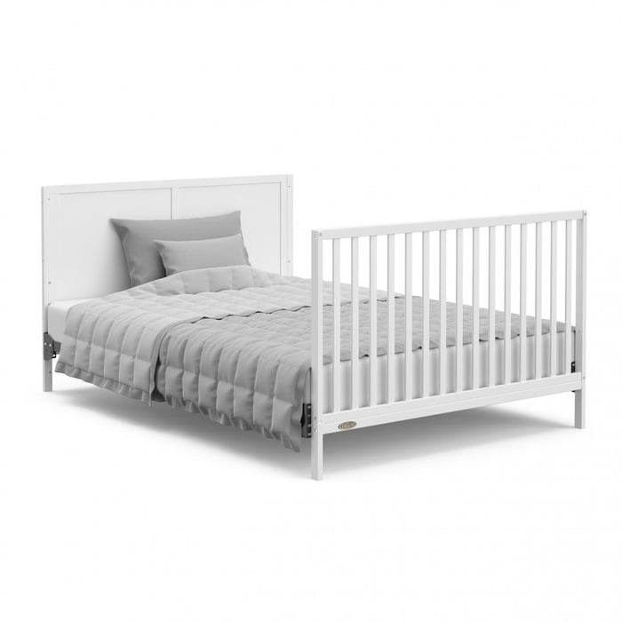 Graco Melrose 5-in-1 Convertible Crib with Drawer - White