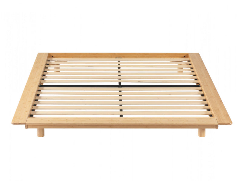 Nagomi Bamboo Floating Platform Bed - Queen Size