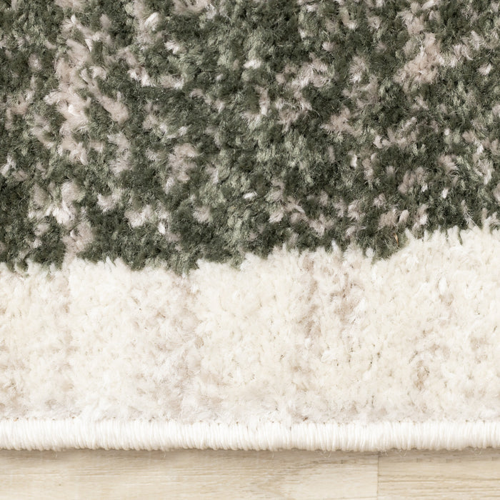 Marley Green Yellow Taupe Geometric Area Rug - 7'10\" x 10'6\"