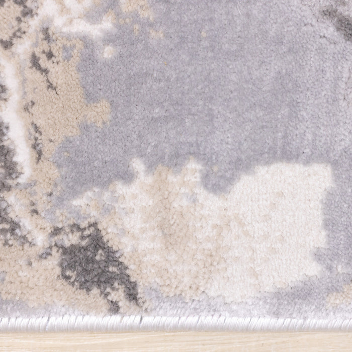 London Wavy Ocean Area Rug - 6'7\" x 9'6\"