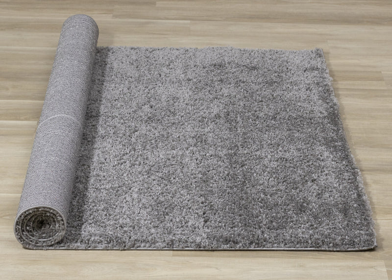 Taylor Dark Grey Comfort Shag Rug, 5'3\" x 7'7\" Indoor Area Rug