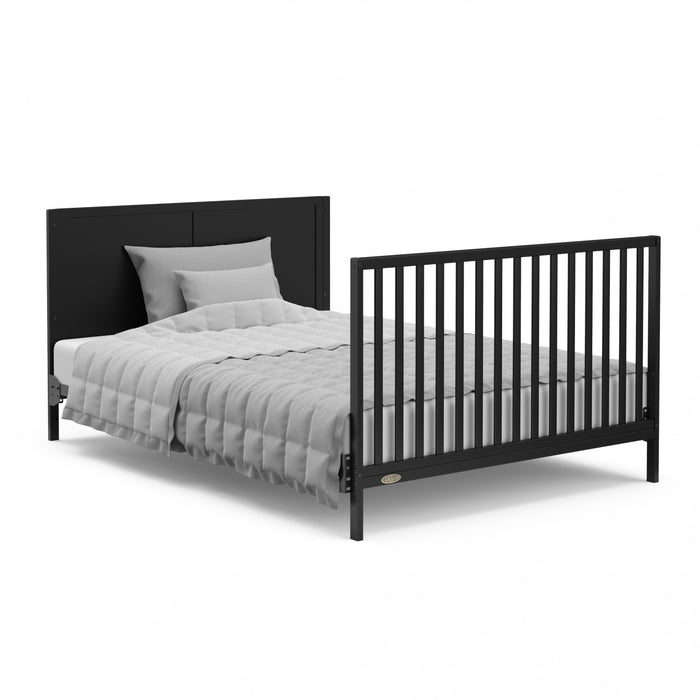Graco Melrose 5-in-1 Convertible Crib with Drawer - Black