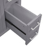 Savannah 30 Inch Bathroom Vanity with Ceramic Sink and Spacious Storage Cabinet, Grey | Savannah Meuble de salle de bain 30 pouces avec vasque en ceramique et armoire de rangement spacieux, Gris