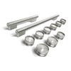 KitchenAid Handle Kit for 48\" Commercial-Style Dual Fuel Range – Stainless Steel – W11774732
