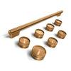 KitchenAid Handle Kit for 36\" Commercial-Style Induction Range – Bronze – W11774741