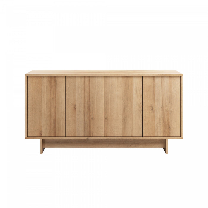 Prepac Finnley Sideboard Buffet - Natural Oak