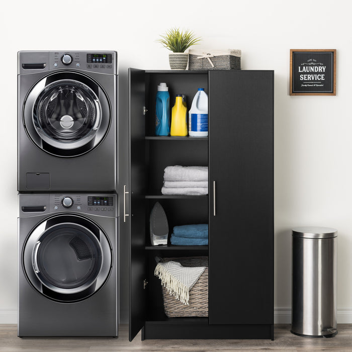 Elite 32\" Storage Cabinet - Black