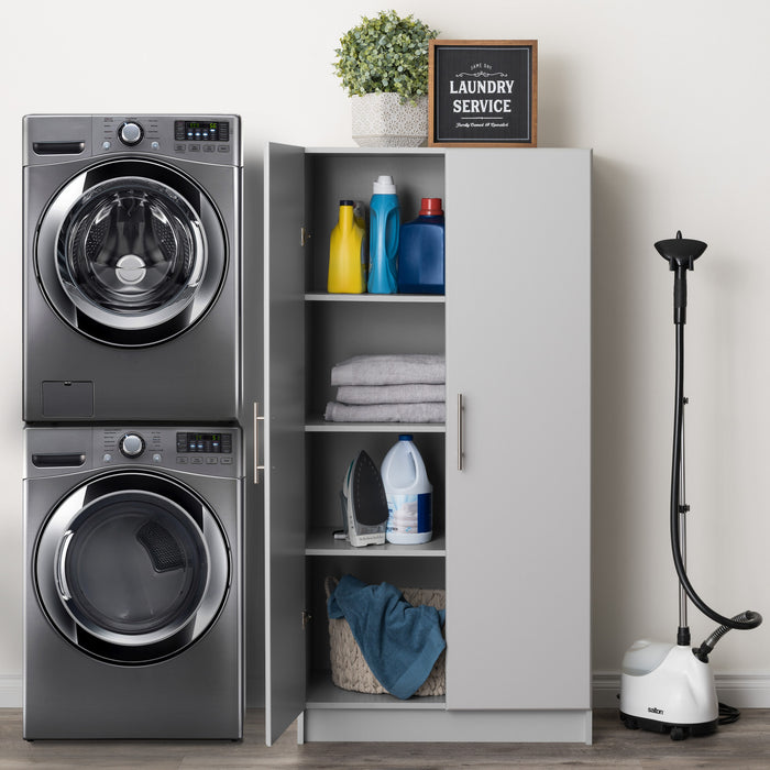 Elite 32\" Storage Cabinet - Light Grey