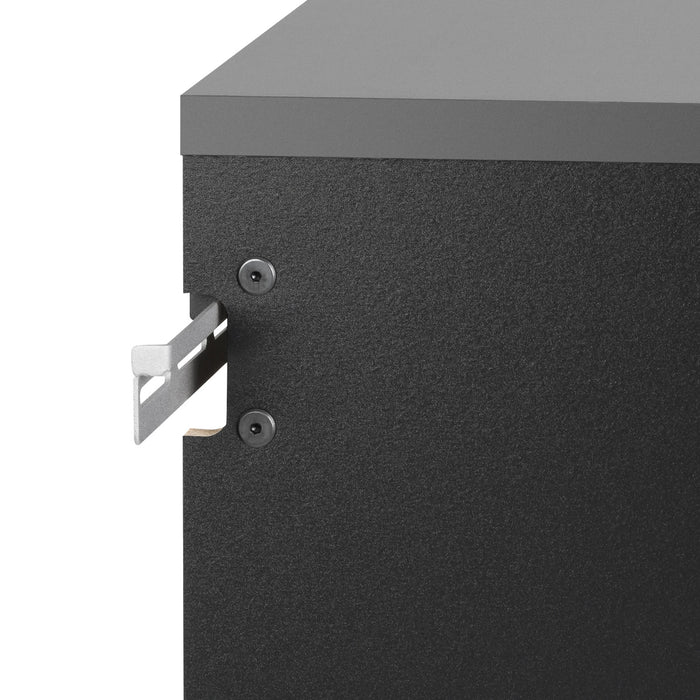 Hangups 3-Drawer Base Storage Cabinet - Black