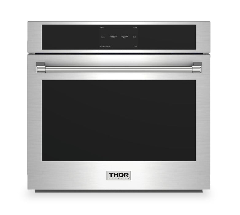 Thor Kitchen 30” 4.8 Cu. Ft. Professional Electric Single Wall Oven – Stainless Steel - TEW30ES