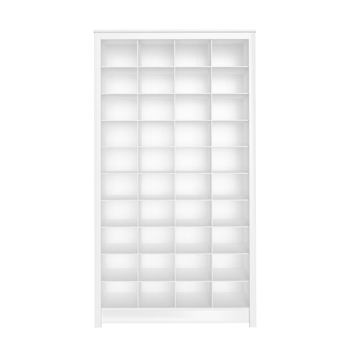 Prepac 40 Pair Shoe Storage Rack - White