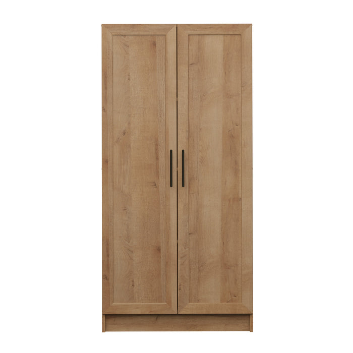 Prepac Elite Storage Cabinet - Natural Oak