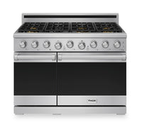 Thor Kitchen X Series 7.6 Cu. Ft. Freestanding Double Oven Gas Range – Stainless Steel - XRG48E  