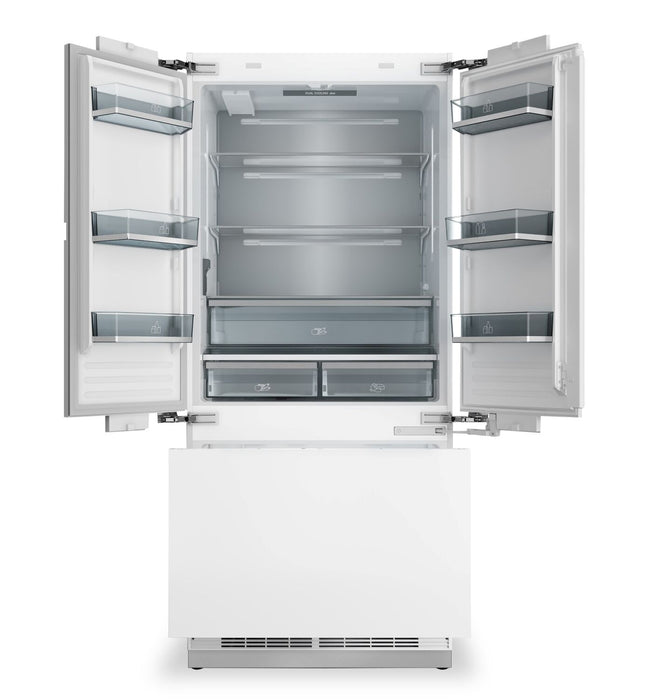 Thor Kitchen 36” French Door Built-in Refrigerator - Panel Ready - XRF3619BFP
