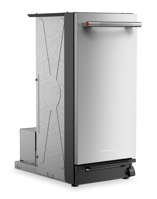 KitchenAid 15” Built-In Trash Compactor with Built-In Odour Management – Stainless Steel - KTTP515TSS