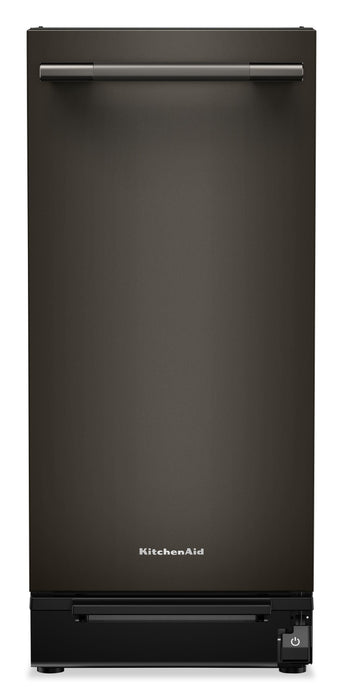 KitchenAid 15” Built-In Trash Compactor with Built-In Odour Management – Black Ore - KTTP515TBE