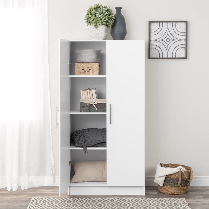 Elite 32\" Storage Cabinet - White