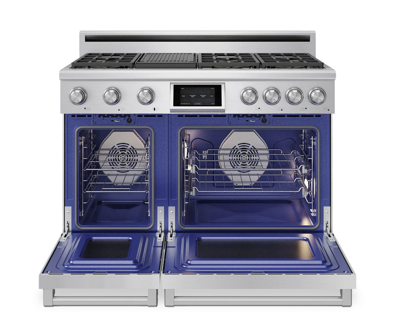 Thor Kitchen 7.6 Cu. Ft. X Series Professional Freestanding Dual Fuel Range – Stainless Steel - XRD48E