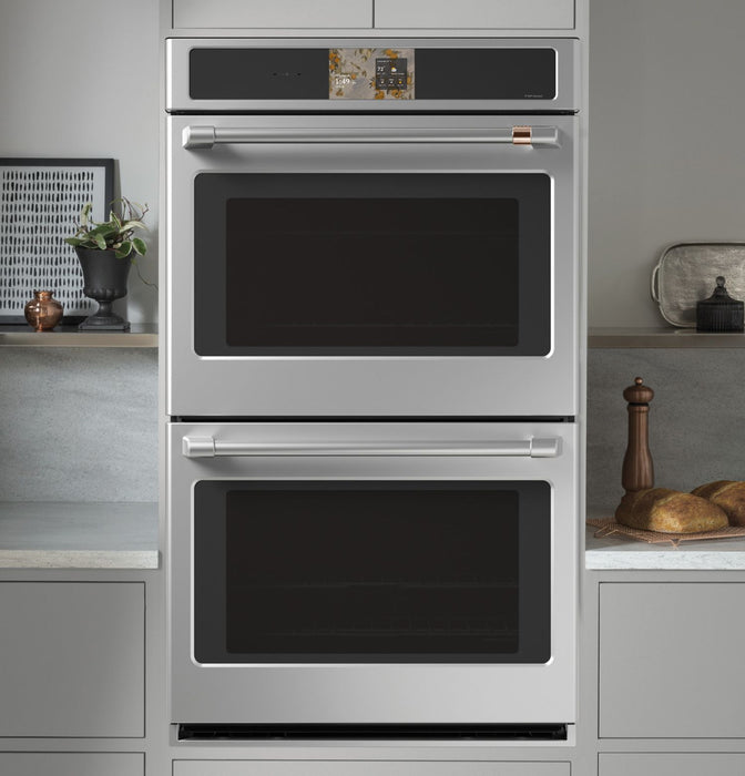 CAFÉ Professional Series 30\" Smart Built-In Convection Double Wall Oven – Stainless Steel - CTD90DP2ZS1