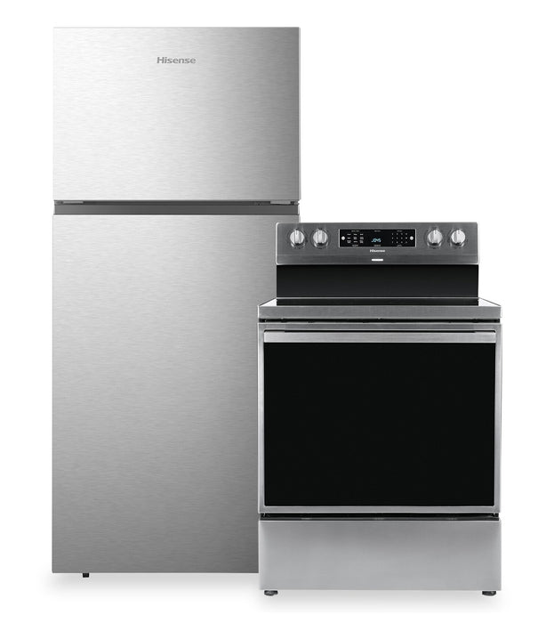 Hisense 2-Piece Kitchen Appliance Package – Stainless Steel 