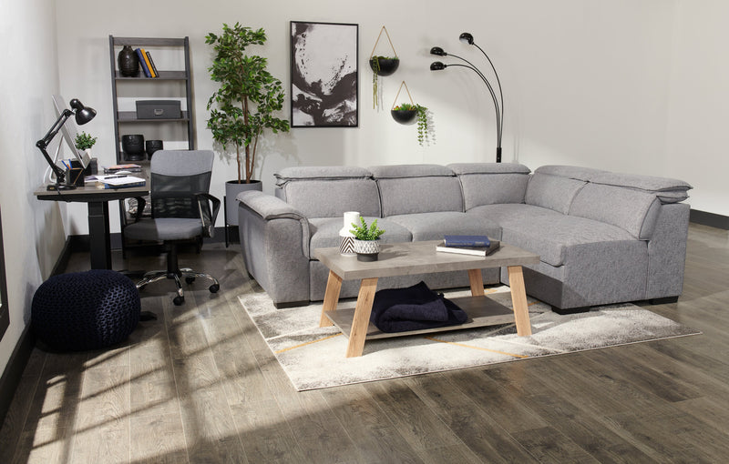 72\" Modern Black 3-Light Arc Floor Lamp