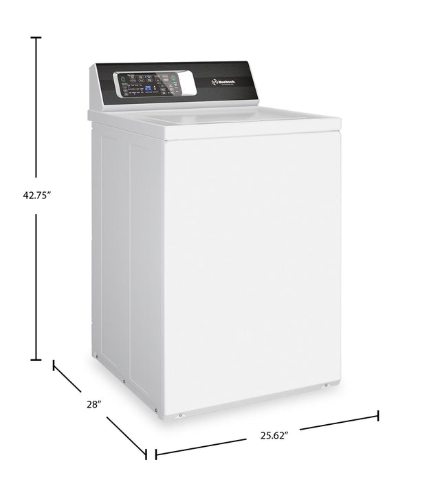 Huebsch® TR7 Top Load Washer with Perfect Wash™ - White - TR7105WN