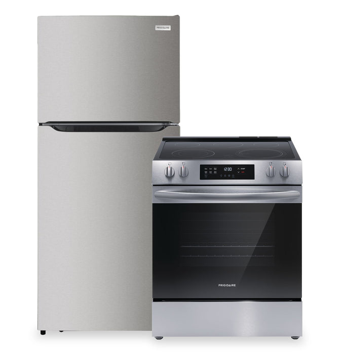 Frigidaire 2-Piece Kitchen Appliance Package – Stainless Steel 