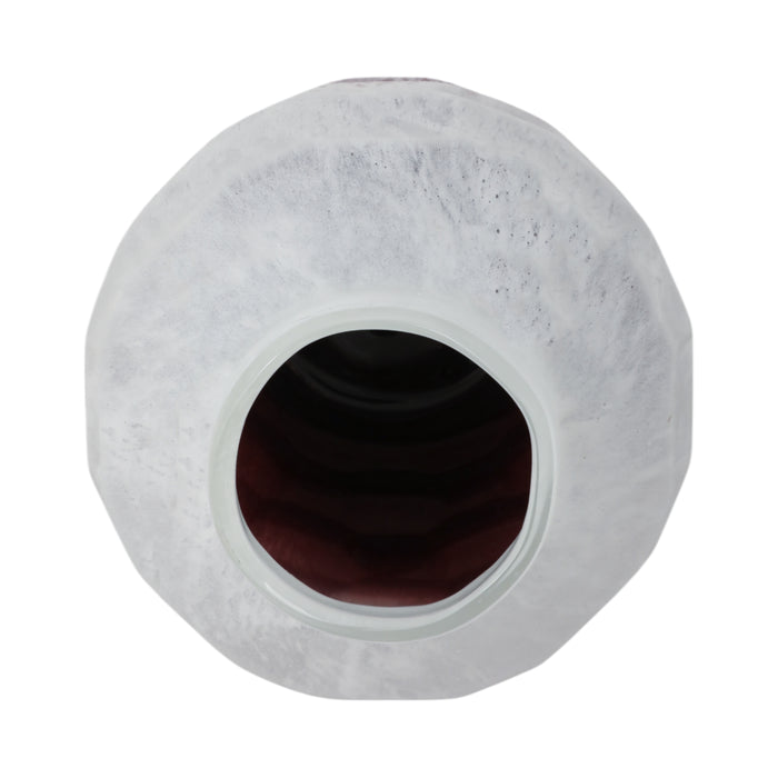 Blush Pink 12\" Glass Vase