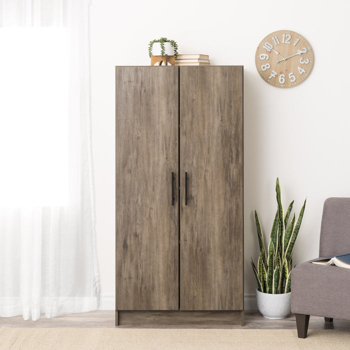 Elite 32\" Storage Cabinet - Drifted Grey