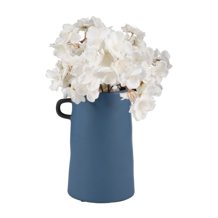 Ceramic 9\" Vase - Blue