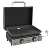 Blackstone 22\" Tabletop Griddle Stainless Steel with Hood - 1813