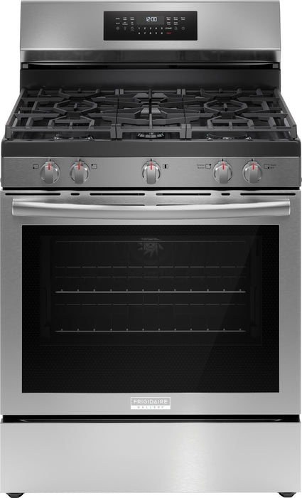 Frigidaire Gallery 5.1 Cu. Ft. Rear Control Gas Range with Total Convection - GCRG3059BF