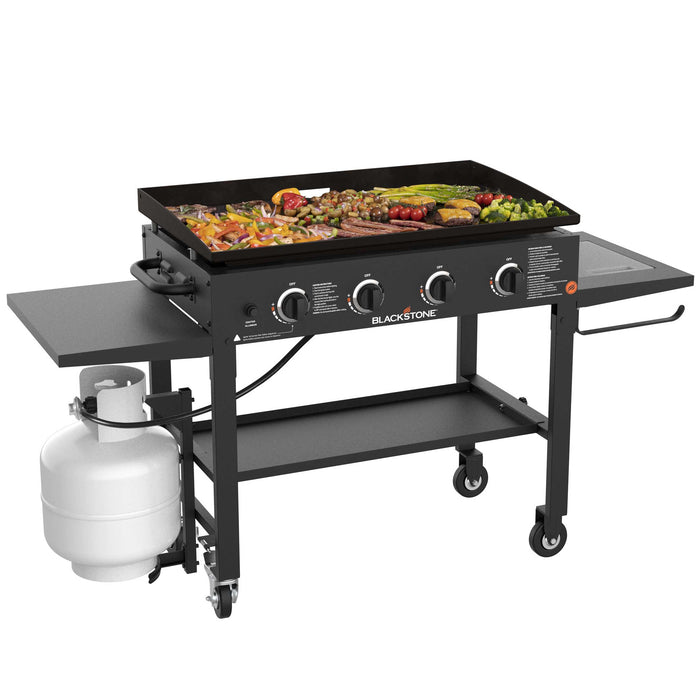 Blackstone Original 36\" Griddle Cooking Station with Cutting Board - 1825