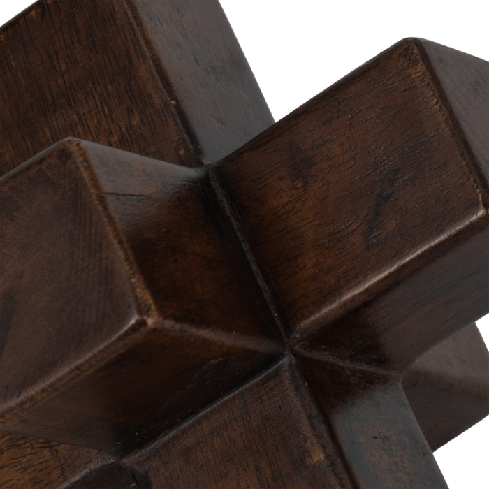 Wood 6\" Jack - Brown