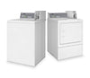 Huebsch® Coin Drop Top Load Washer and Electric Dryer – White | Laveuse à chargement par le haut et sécheuse électrique Huebsch avec système à pièces - blanches