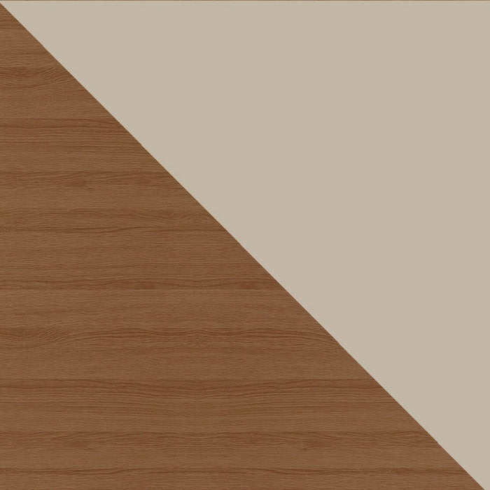 Manhattan Comfort Hampton 53.54\" TV Stand with 4 Shelves & Solid Wood Legs - Off White