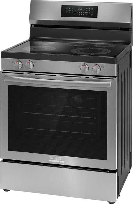 Frigidaire Gallery 30'' Rear Control Electric Range with Total Convection – Stainless Steel - GCREC059BF
