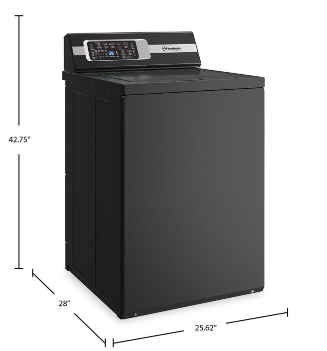 Huebsch® Top Load Washer with Perfect Wash™ - Matte Black - TR7105BN