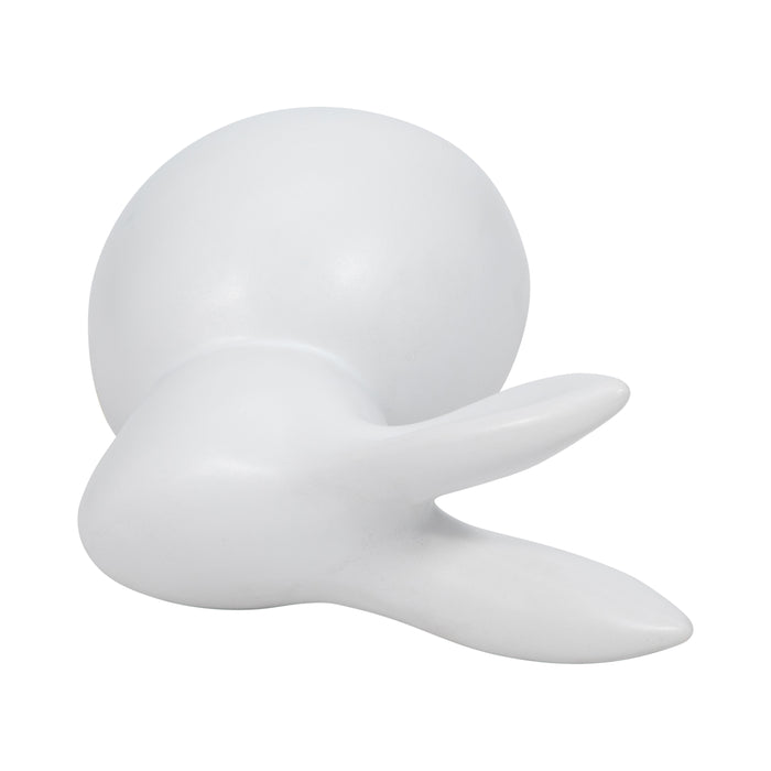 7\" Modern Bunny - White