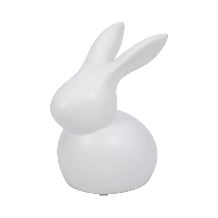 7\" Modern Bunny - White