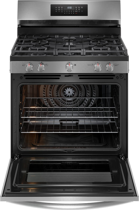 Frigidaire Gallery 5.1 Cu. Ft. Rear Control Gas Range with Total Convection - GCRG3059BF