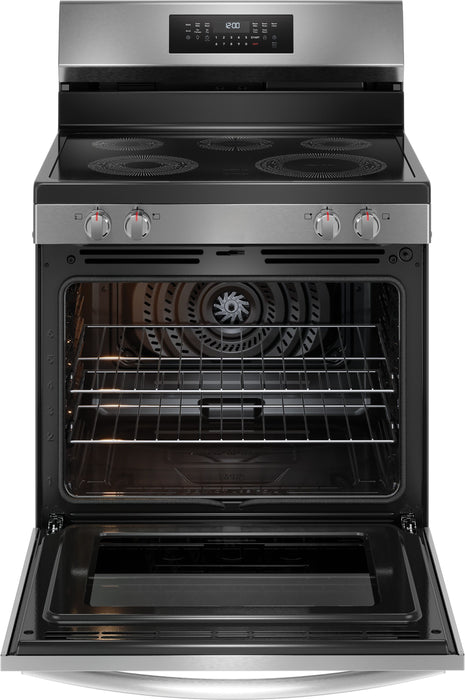Frigidaire Gallery 30'' Rear Control Electric Range with Total Convection – Stainless Steel - GCREC059BF