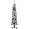 HOMCOM 5' Artificial Christmas Tree with Realistic Branches Green
