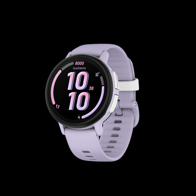 Garmin Bounce 2 Light Purple Kids Smartwatch - Safe Wearable, GPS Sports Tracking, Sleep Monitoring, Voice Commands, Fun Themes, Educational Quizzes
