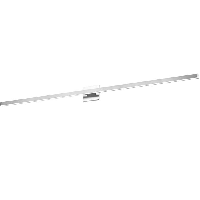 Dainolite Arandel Vanity Light 4\"d 36w LED Polished Chrome White Acrylic Diffuser Lamp